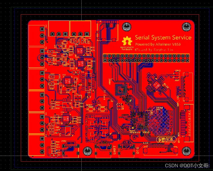 全志V85x开源硬件PCB方案汇总（内附PCB文件获取链接~）_核心板_11